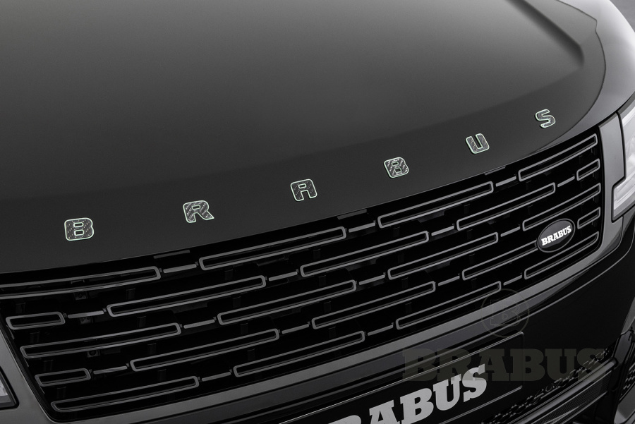 Надпись BRABUS (карбон)