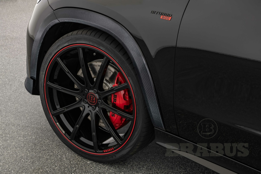 Расширители крыльев. Карбон (матовый)