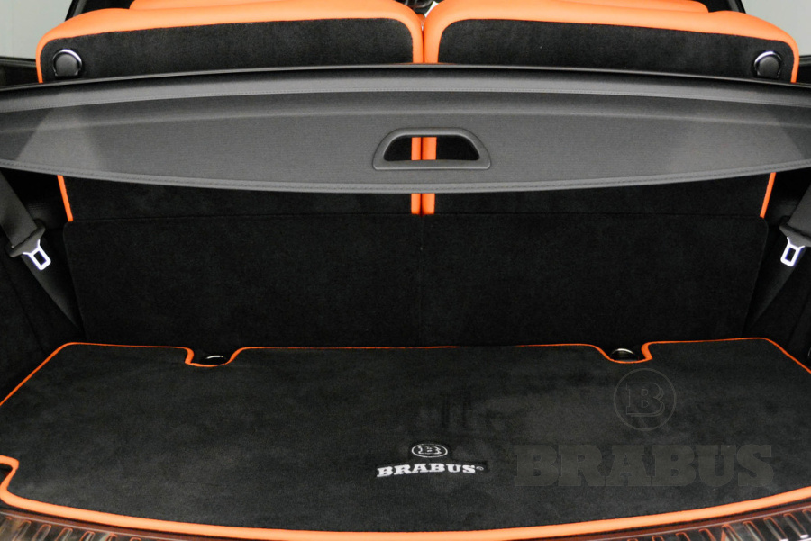 Велюровый ковер в багажник - маленький