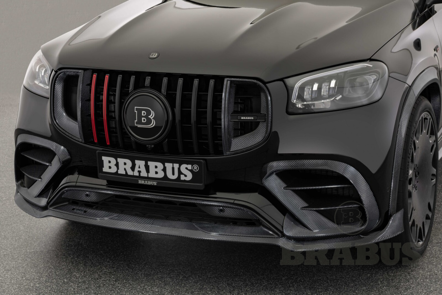 Спойлер для переднего бампера. Карбон (глянцевый)