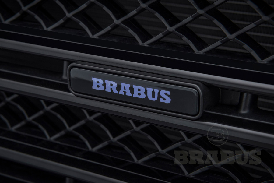 Логотип BRABUS для решетки радиатора C63 AMG