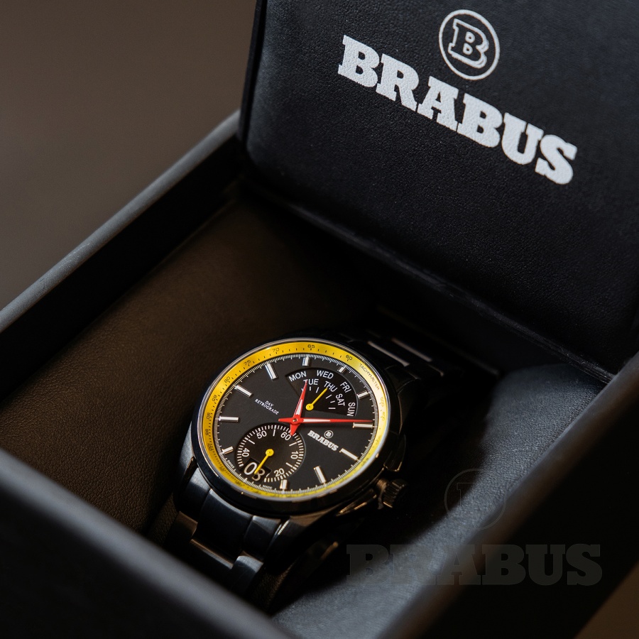 Часы BRABUS Retrograde II (желтые)