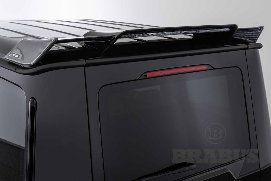 Задний спойлер на крышу. Карбон (глянцевый)