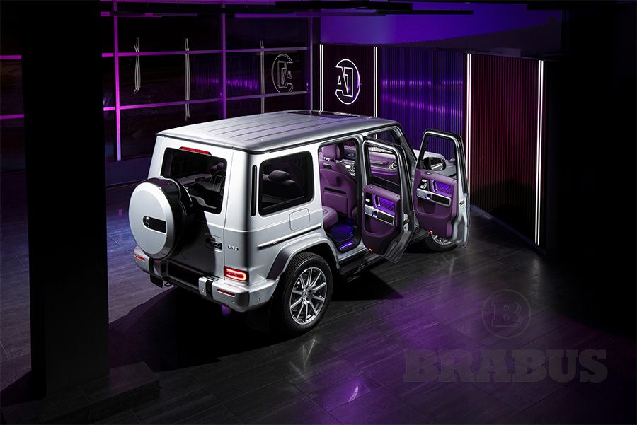 G 63 Фиолетовый салон