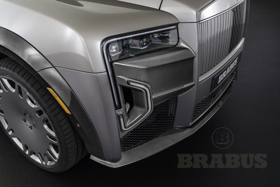 Комплект BRABUS Widestar Поколение II карбон глянцевый\черные выхлопные трубы