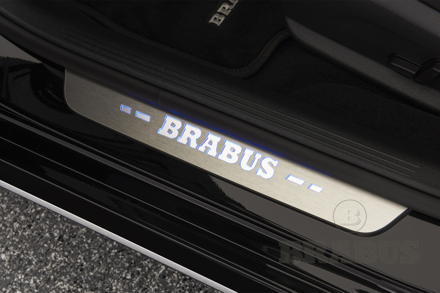 Накладки на внутренние пороги BRABUS