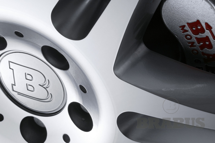 Комплект заглушек в диски BRABUS (4 штуки)