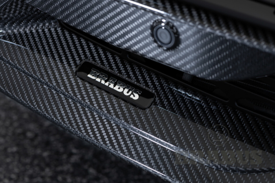 Спойлер для переднего бампера. Карбон (глянцевый)