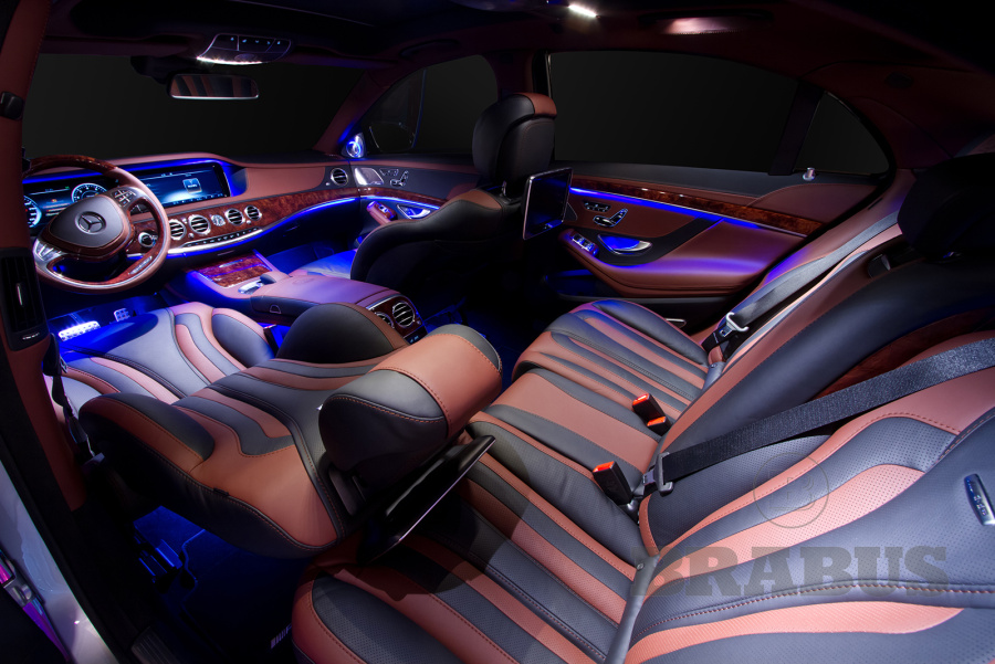 S 63 - Кожаный салон