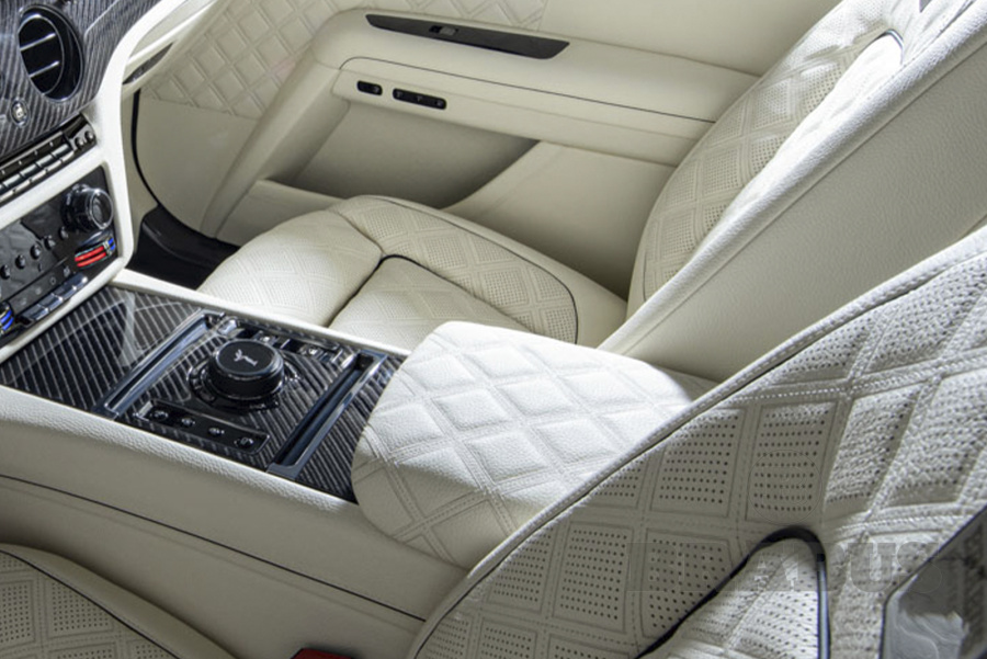 Кожаная центральная консоль