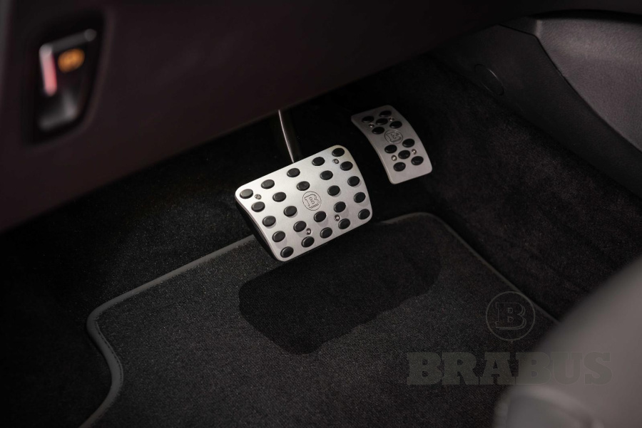 Накладки на педали алюминиевые для АКПП