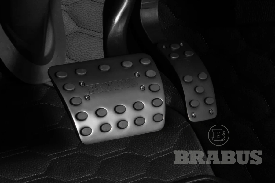 Алюминевые накладки на педали