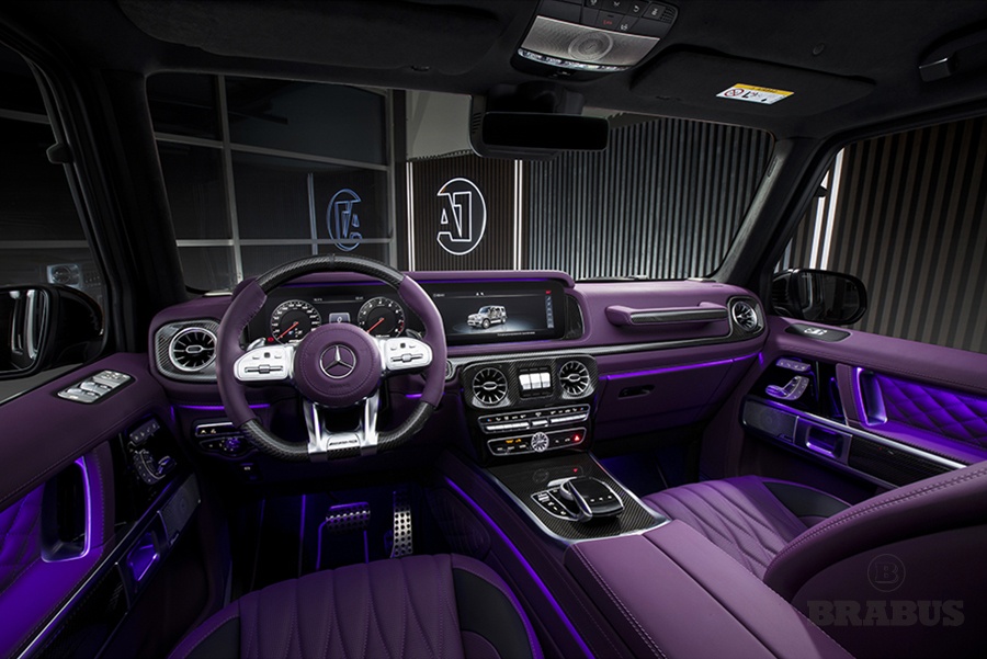 G 63 Фиолетовый салон