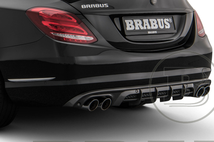 Диффузор заднего бампера