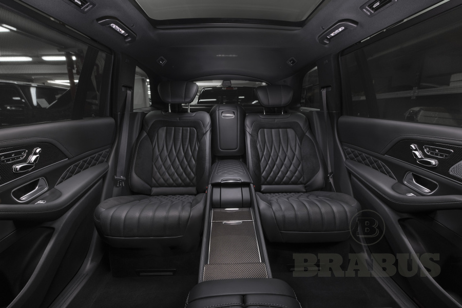 Раздельные кресла с консолью Maybach