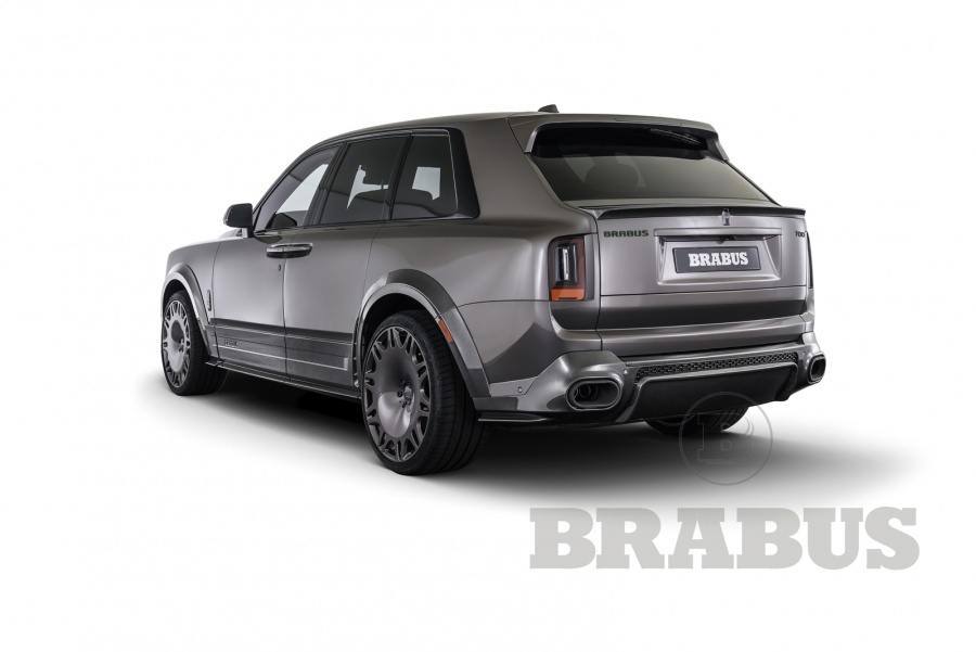 Комплект BRABUS Widestar Поколение II карбон матовый\хромированные выхлопные трубы