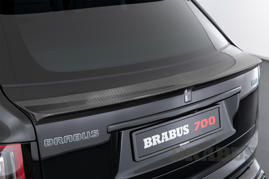 Задний спойлер карбон глянцевый