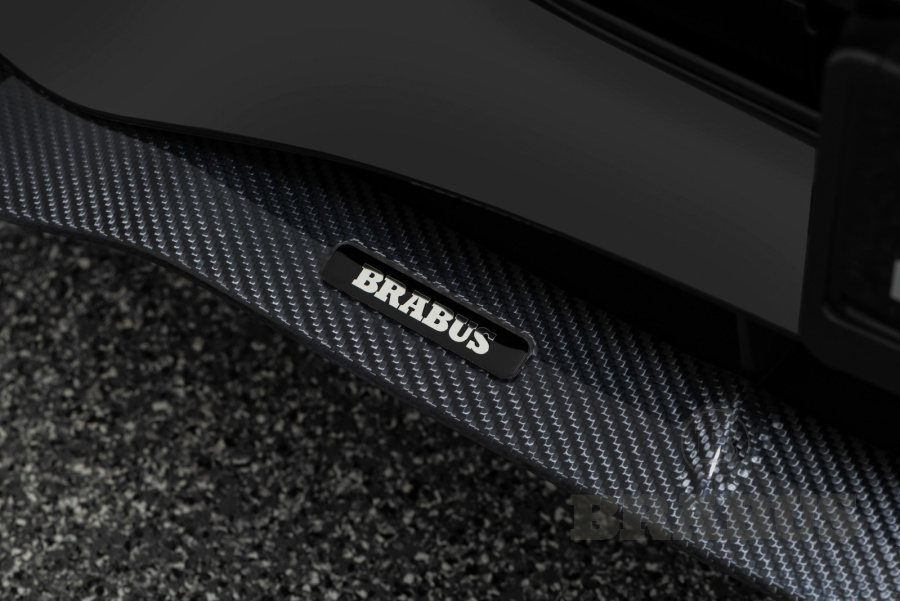 Спойлер переднего бампер. Карбон (глянцевый)