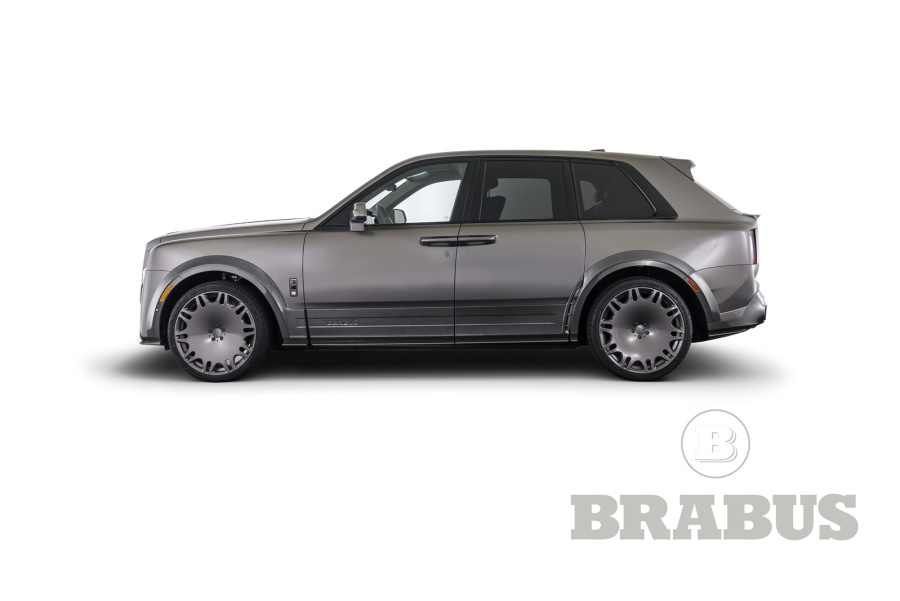 Комплект BRABUS Widestar Поколение II карбон матовый\черные выхлопные трубы