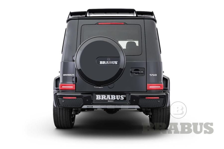 Логотип BRABUS на кожух запасного колеса