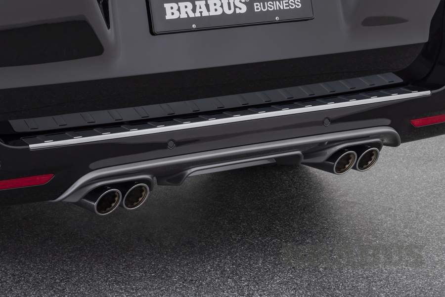 Накладка на задний бампер