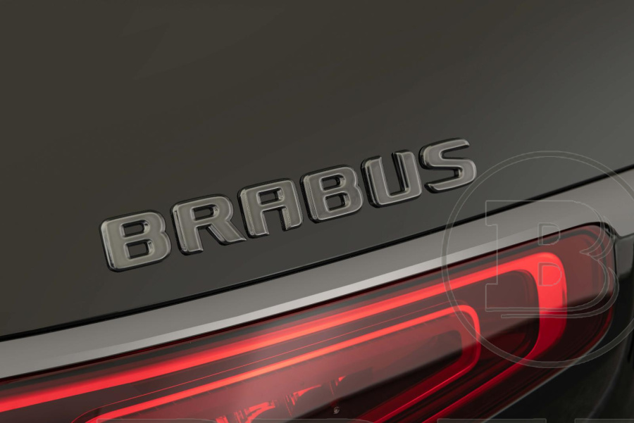 Надпись BRABUS на багажник